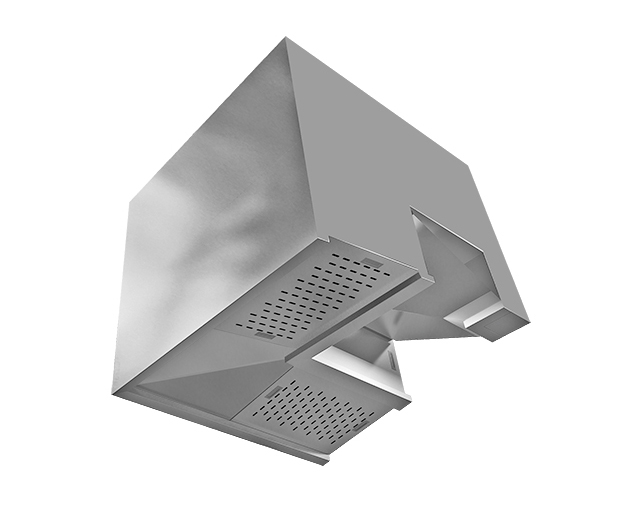 L型油煙凈化一體機(jī) 尺寸:1200x1200x900mm